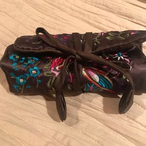 Tie Travel Case Jewellery Roll.